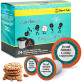 decaf almond cookie cappuccino for keurig k-cup brewers