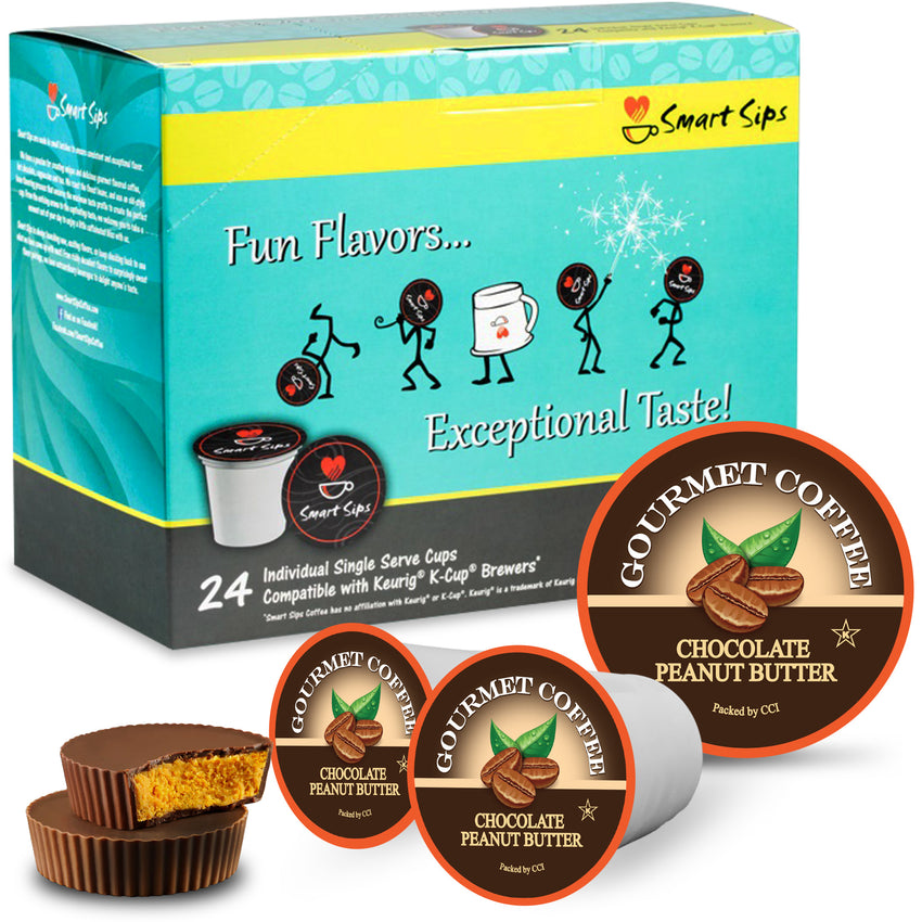 chocolate peanut butter coffee smart sips keurig k-cup