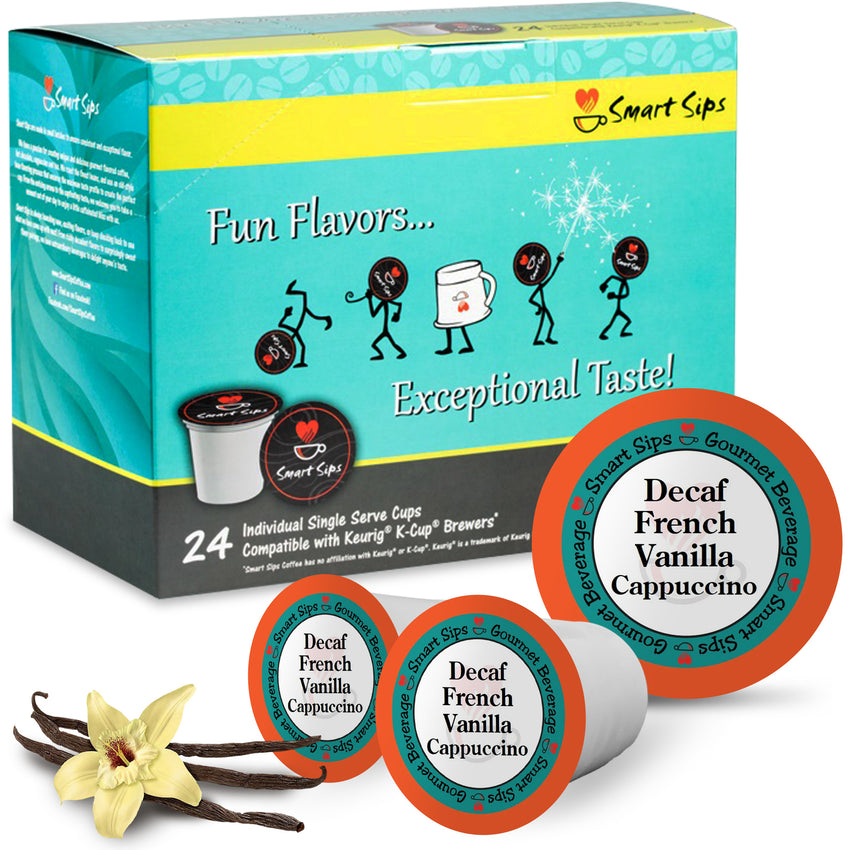 decaf french vanilla cappuccino keurig k-cup