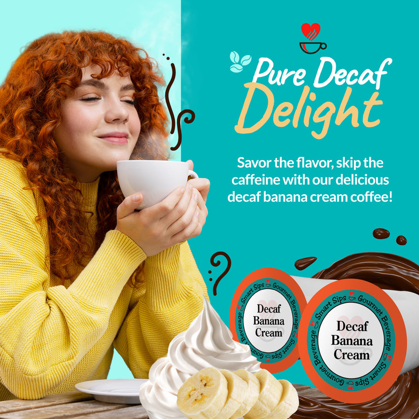 decaf banana cream coffee