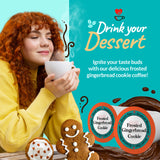 frosted gingerbread cookie flavored coffee keurig k-cup smart sips coffee