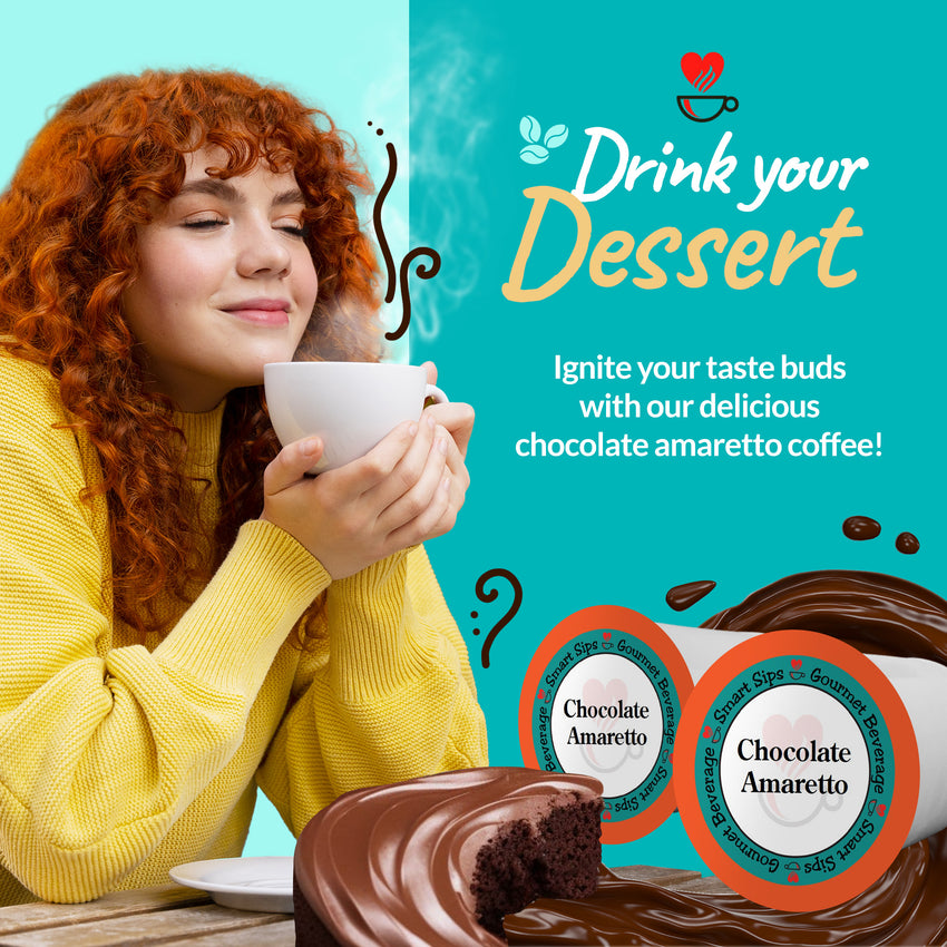 chocolate amaretto coffee smart sips keurig