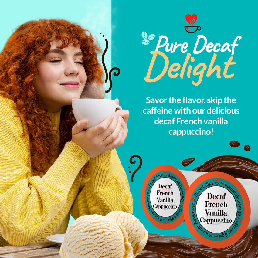 decaf french vanilla cappuccino keurig k-cup