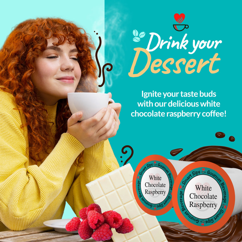 white chocolate raspberry coffee smart sips coffee 