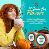 pumpkin chai latte smart sips coffee for keurig k-cup brewers