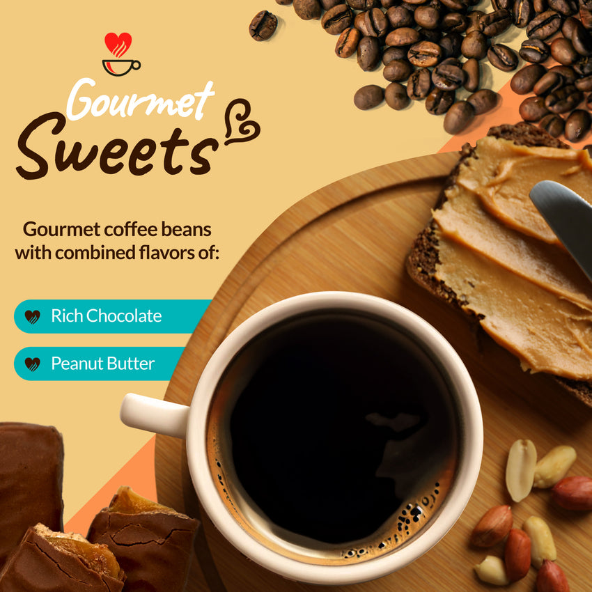 chocolate peanut butter coffee smart sips keurig k-cup