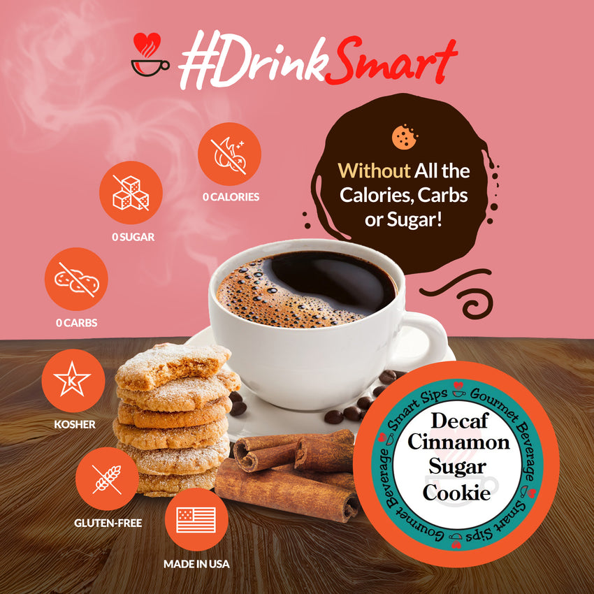 decaf cinnamon sugar cookie flavored coffee