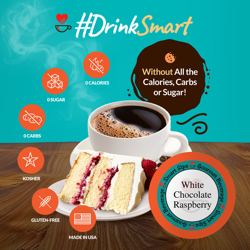 white chocolate raspberry coffee smart sips coffee 