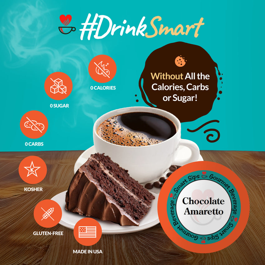 chocolate amaretto coffee smart sips keurig