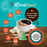 frosted gingerbread cookie flavored coffee keurig k-cup smart sips coffee