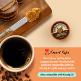 chocolate peanut butter coffee smart sips keurig k-cup