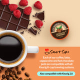 chocolate raspberry flavored coffee smart sips keurig