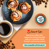 pumpkin spice cinnamon roll flavored coffee smart sips coffee for keurig k-cup brewers