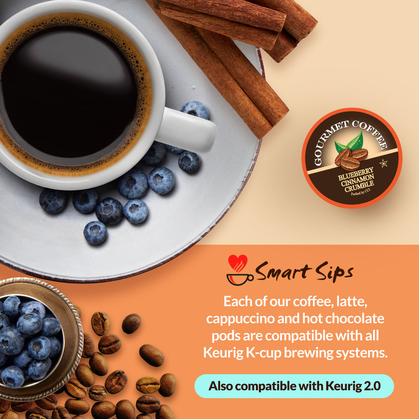 blueberry cinnamon coffee smart sips