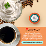 decaf irish cream flavored coffee for keurig k-cup brewers