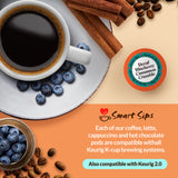 decaf blueberry cinnamon crumble coffee smart sips keurig k-cup