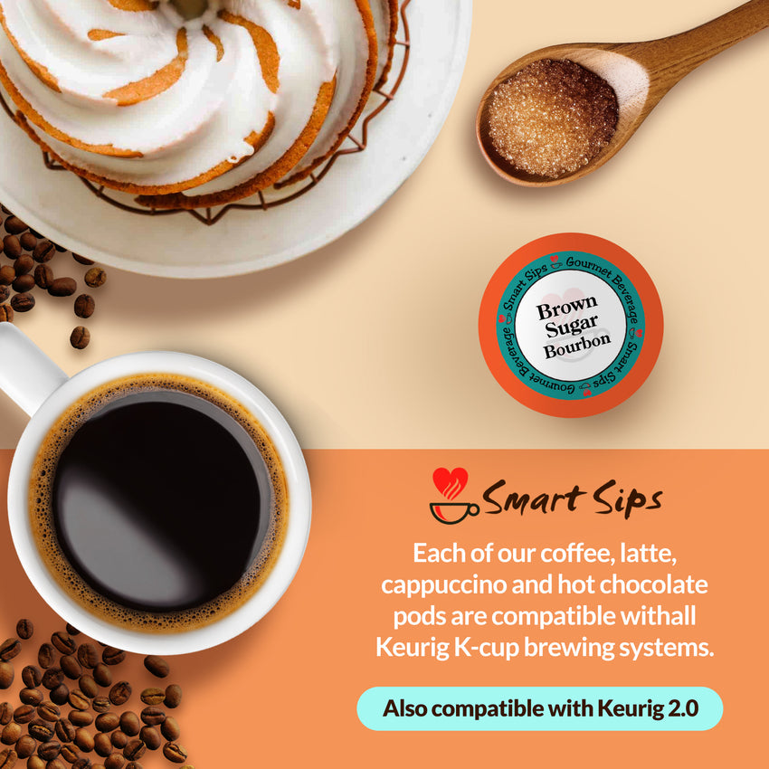 brown sugar bourbon coffee smart sips coffee for keurig k-cup brewers