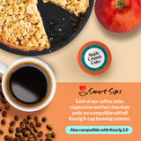 apple crumb cake coffee smart sips 