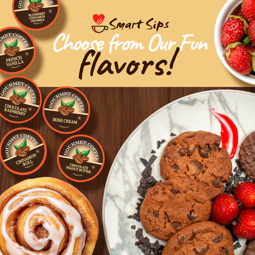 frosted gingerbread cookie flavored coffee keurig k-cup smart sips coffee